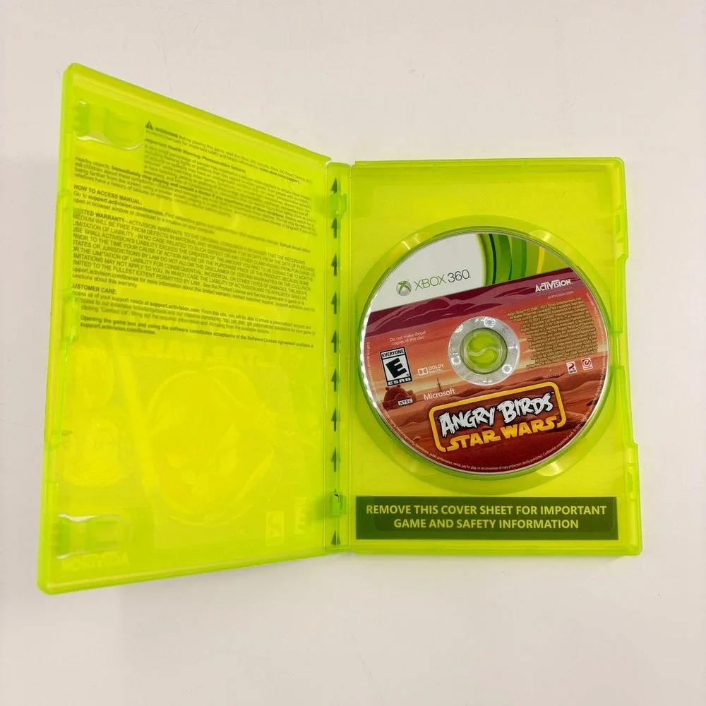 Angry Birds Star Wars Xbox 360 Game Activision LucasArts 2013‎ Physical Disc